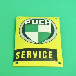 Enamel plate