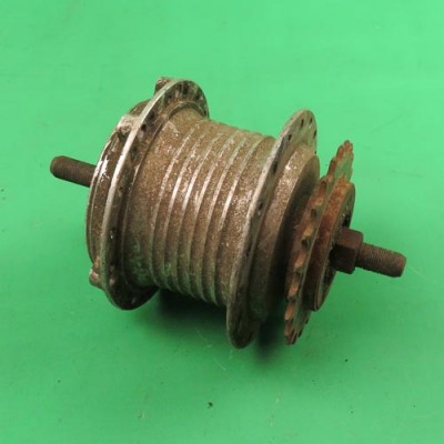 Rear hub spoke wheel Puch Maxi