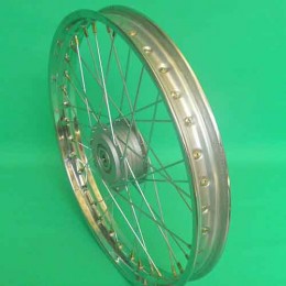 Voorwiel spaak 17inch Puch Maxi