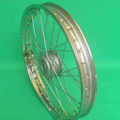 Voorwiel spaak 17inch Puch Maxi