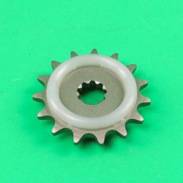 Front Sprocket + rubber 15 T Puch Maxi